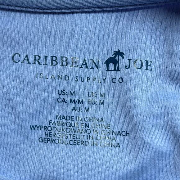 Caribbean Joe Men's Long Sleeve Fish Graphic Performance Shirt M Medium NWOT - Picture 7 of 8